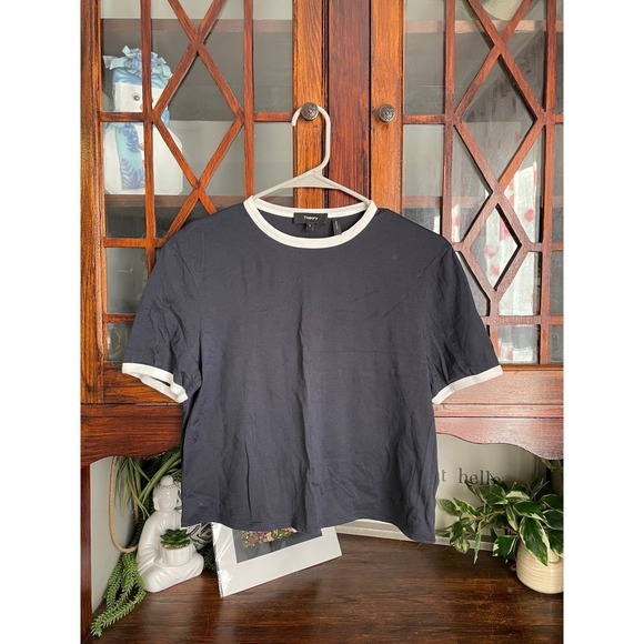 Theory Ringer Tee Size S - Picture 2 of 5